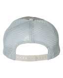 Garment Washed Printed Trucker Cap