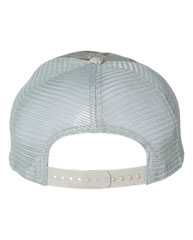 Garment Washed Printed Trucker Cap