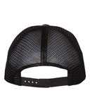 Garment Washed Printed Trucker Cap