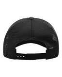 Garment Washed Printed Trucker Cap
