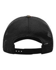 Garment Washed Printed Trucker Cap