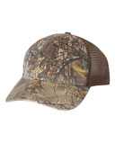 Garment Washed Printed Trucker Cap