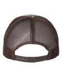 Garment Washed Printed Trucker Cap