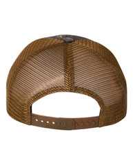 Garment Washed Printed Trucker Cap