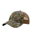 Garment Washed Printed Trucker Cap