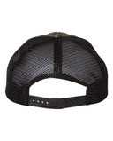 Garment Washed Printed Trucker Cap