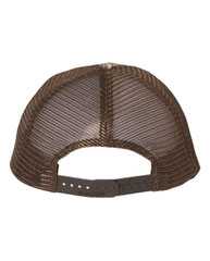Garment Washed Printed Trucker Cap