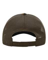 Garment Washed Printed Trucker Cap