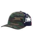 Printed Mesh Trucker Cap