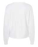 Women's Cotton Jersey Long Sleeve Crop Tee