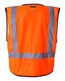 Economy Single Pocket Hook-and-Loop Mesh Vest