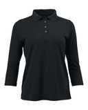 Women's Lady Palm Three-Quarter Sleeve Polo