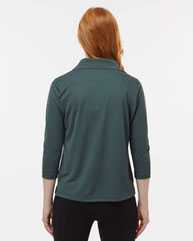 Women's Lady Palm Three-Quarter Sleeve Polo