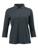 Women's Lady Palm Three-Quarter Sleeve Polo