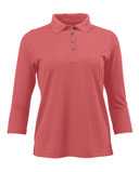 Women's Lady Palm Three-Quarter Sleeve Polo