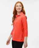 Women's Lady Palm Three-Quarter Sleeve Polo