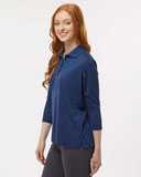 Women's Lady Palm Three-Quarter Sleeve Polo