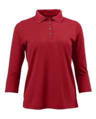 Women's Lady Palm Three-Quarter Sleeve Polo
