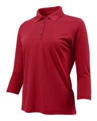 Women's Lady Palm Three-Quarter Sleeve Polo