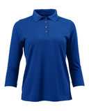 Women's Lady Palm Three-Quarter Sleeve Polo