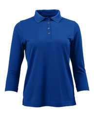 Women's Lady Palm Three-Quarter Sleeve Polo