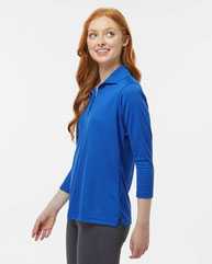 Women's Lady Palm Three-Quarter Sleeve Polo