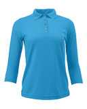 Women's Lady Palm Three-Quarter Sleeve Polo
