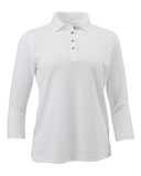 Women's Lady Palm Three-Quarter Sleeve Polo