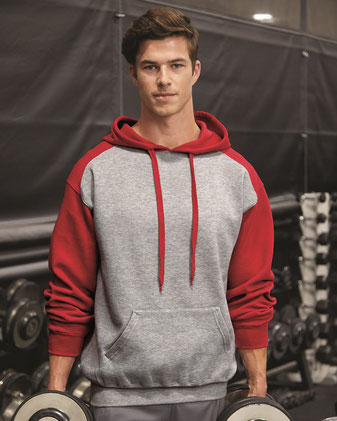 Badger Sport Athletic Fleece Hooded Sweatshirt 1249B