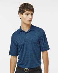 Dakota Striated Heather Polo