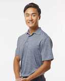 Dakota Striated Heather Polo