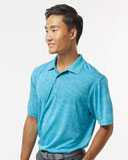 Dakota Striated Heather Polo