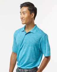 Dakota Striated Heather Polo