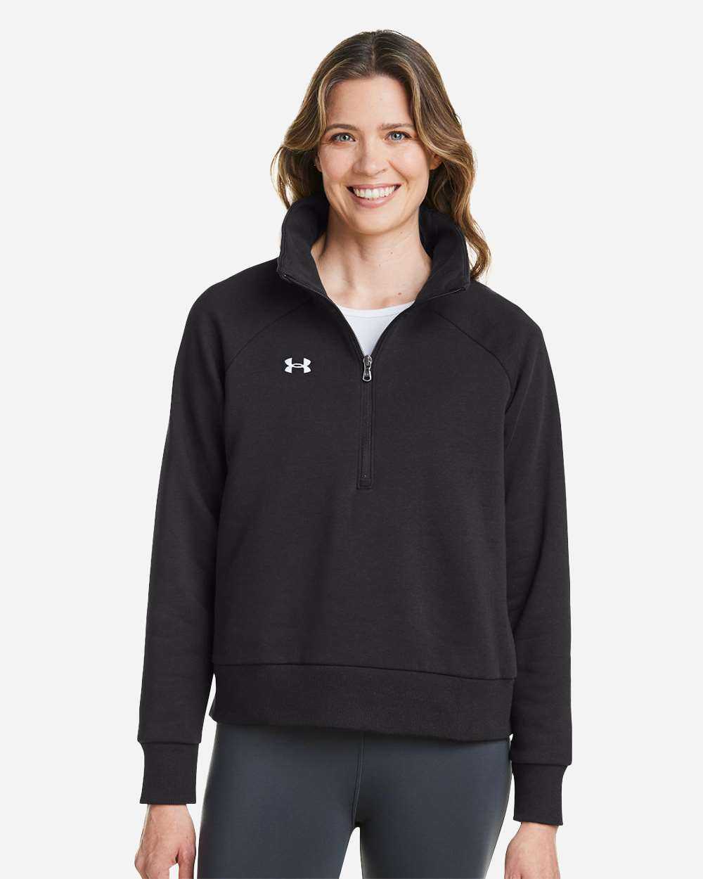 Under Armour Women's Rival Fleece Quarter-Zip Pullover 1379492
