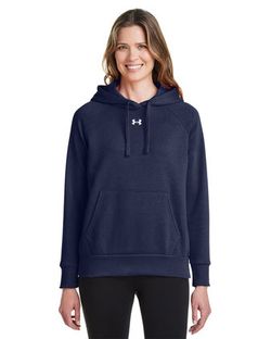 Under Armour Women's Rival Fleece Hooded Sweatshirt 1379500 Under Armour Women's Rival Fleece Hooded Sweatshirt 1379500
