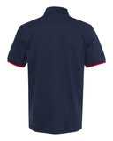 Sanders Tipped Cotton Piqué Polo