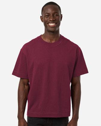 Unisex Heavyweight Cotton Mid-Length Tee