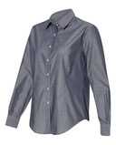 Women's Chambray Spread Collar Shirt