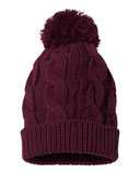 Chunk Twist Cuffed Beanie