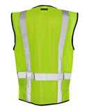 Black Bottom Mesh Class 2 Vest