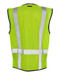 Black Bottom Mesh Class 2 Vest