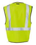 Single Pocket Zipper Mesh Class 2 Vest