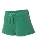 Garment-Dyed Women's French Terry Shorts
