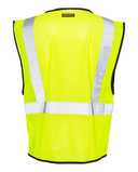 Kishigo Zippered Mesh Economy Class 2 Vest 1547-1548