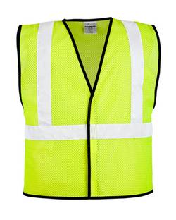 Kishigo Hook-and-Loop Mesh Vest 1571-1572 Kishigo Hook-and-Loop Mesh Vest 1571-1572