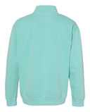 Garment-Dyed Quarter Zip Sweatshirt