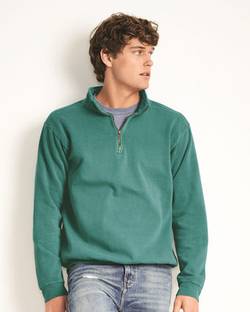 Comfort Colors Garment-Dyed Quarter Zip Sweatshirt 1580 Comfort Colors Garment-Dyed Quarter Zip Sweatshirt 1580