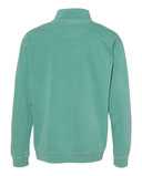 Garment-Dyed Quarter Zip Sweatshirt