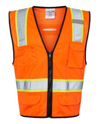 Kishigo 6 Pocket Contrast Class 2 Vest 1580M