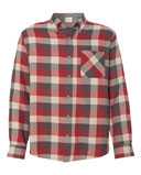 Vintage Brushed Flannel Long Sleeve Shirt